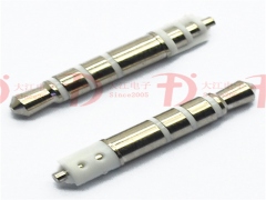 耳機(jī)插頭 -3.5mm四極無(wú)盤23.5L 白膠