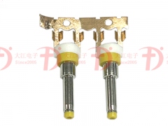 23507雙線夾連續端子自動鉚壓插頭低鉛電源插頭