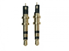 3.5立體5.5雙盤30.8L燙發美發鍍金插頭