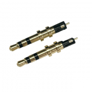 3.5立體5.5雙盤30.8L燙發(fā)美發(fā)鍍金插頭